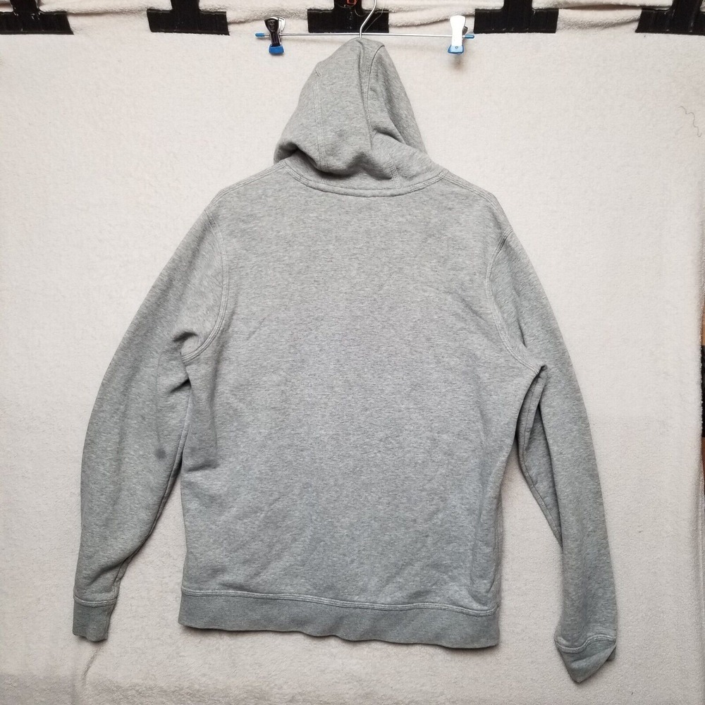 Nike Spellout Y2kHoodie Mens Lg Gray Blue Pullover Sweatshirt Blue Label - Picture 5 of 7